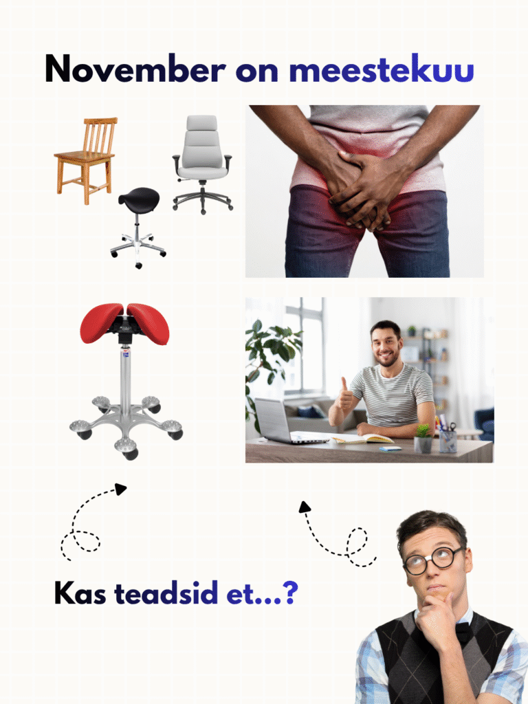 Meeste tervis - ergonoomika aitab 1 November ehk meestekuu 2