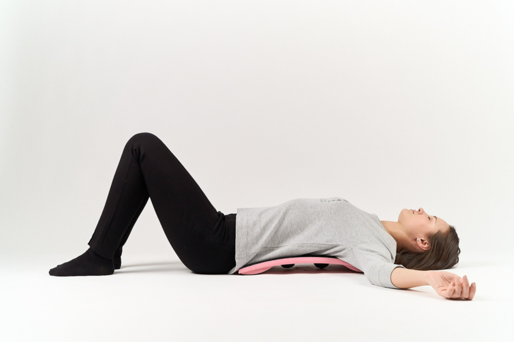 Pink Blush Gymba Board back relaxing